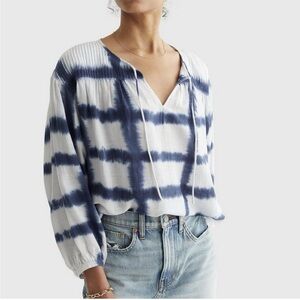 Lucky Brand Los Angeles Tie-Dye Blouse